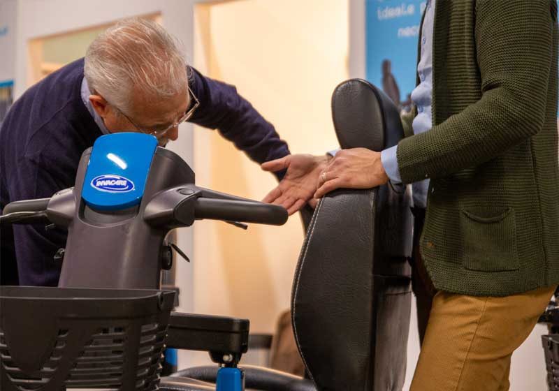Scooter elettrici anziani e disabili