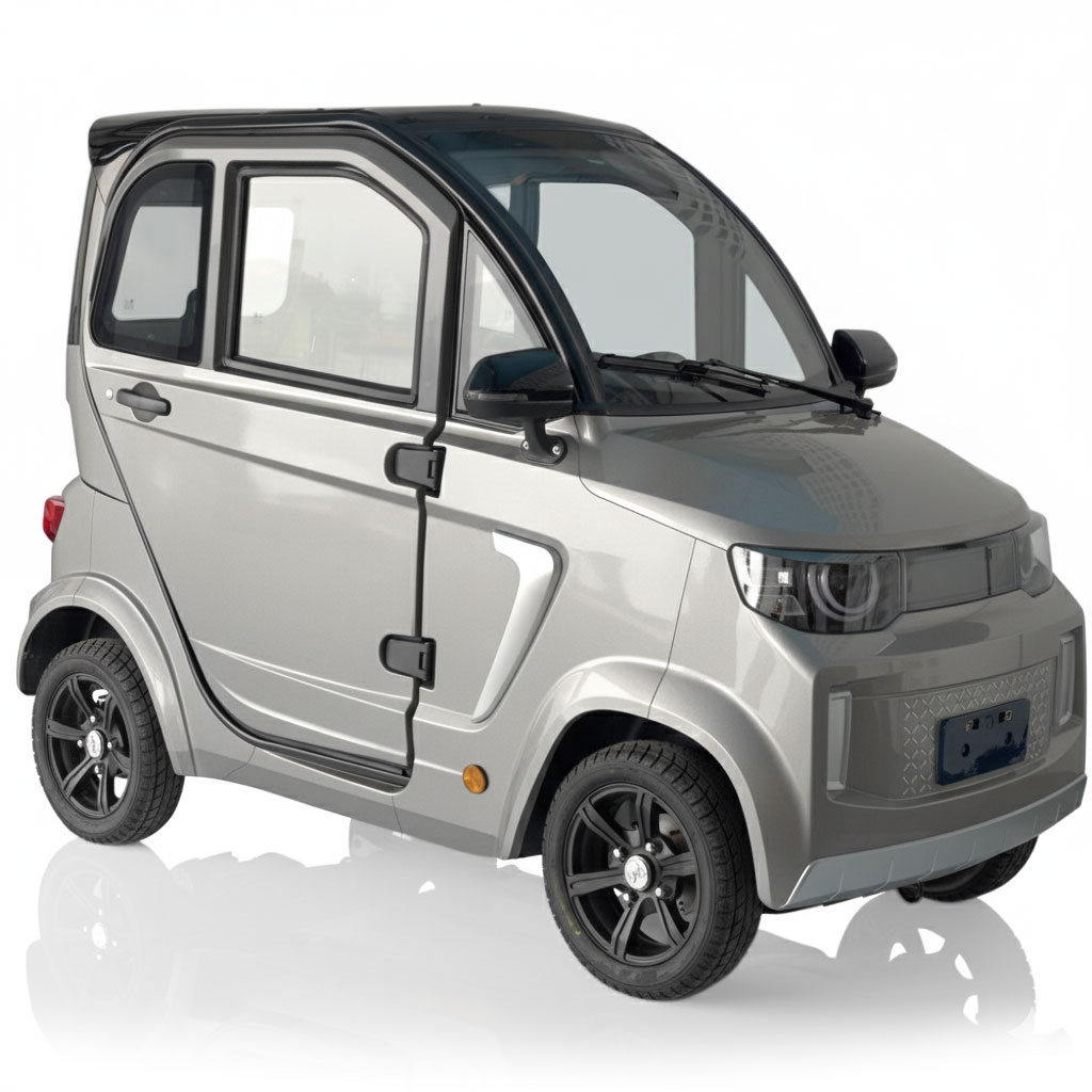 minicar senza patente urban grigia