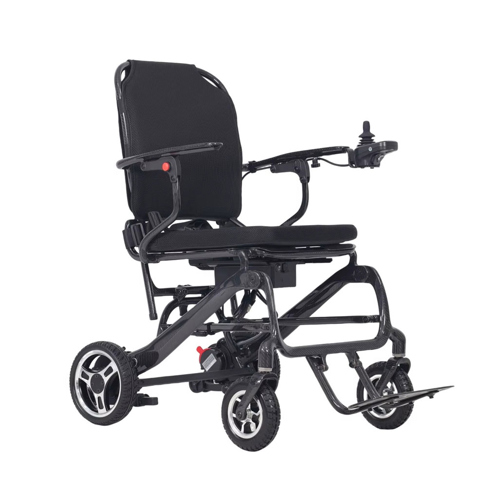 Carrozzina Elettrica Superleggera Pieghevole In Carbonio REAMED