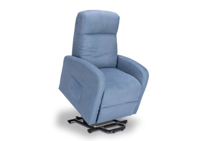 Poltrona relax manuale reclinabile tessuto modello Leone - RR Design