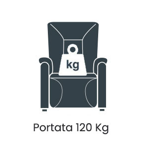 Portata poltrona relax