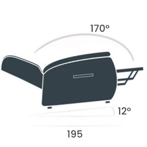 Misure poltrona relax