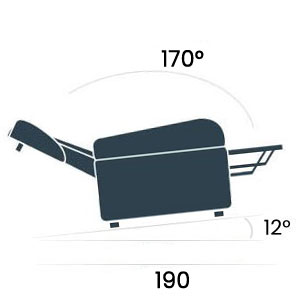 Misure poltrona relax