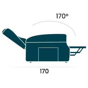 Misure poltrona relax