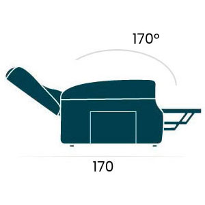 Poltrona relax misure