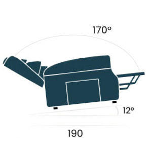 Misure poltrona relax